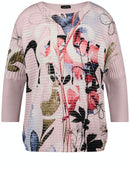 Jardin Tropical Crew Neck Jumper - Watermelon