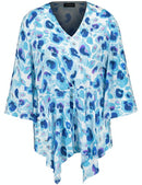 Caribbean Blue Tunic - Blue Curacao