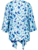 Caribbean Blue Tunic - Blue Curacao
