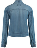 Jardin Tropical Denim Jacket - Blue Denim
