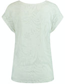 Botanical Explorer Print T-shirt - Off White