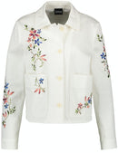 Jardin Tropical Denim Jacket - Off White