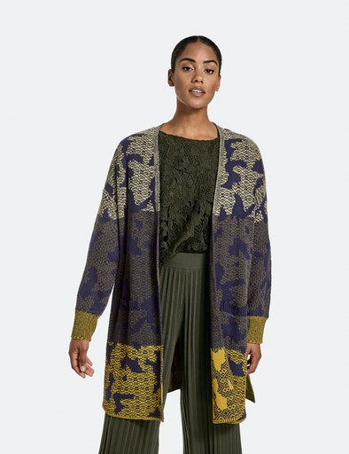 The Great Escape Long Cardigan - Moss Green