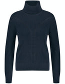 The Great Escape Polo Knit - Dark Lake Blue
