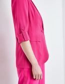 Out In The Field Blazer - Vibrant Magnolia