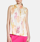 Desert Horizons Sleeveless Blouse - Vibrant Magnolia