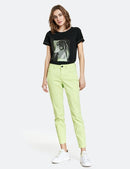 New Dynamics Crop Jeans - Pistachio