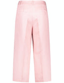 Out In The Field Crop Trouser - Rose Powder