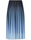 Sunrise Walks Jersey Skirt - Navy Pattern