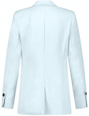 Sunrise Walks Long Sleeve Blazer - Horizon Blue