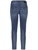 Coffee Denim Crop Jean - Blue Denim