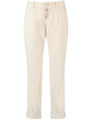 Out In The Field Crop Trouser - Oatmeal