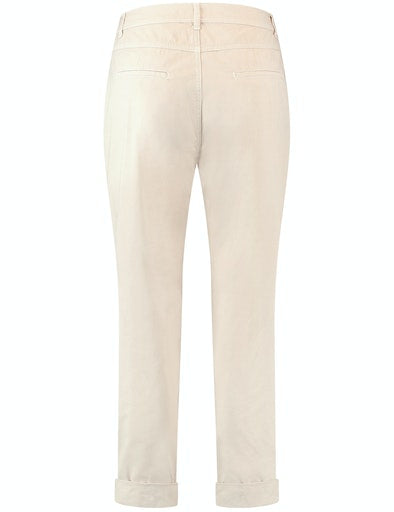 Out In The Field Crop Trouser - Oatmeal