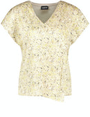 Spring Blossoming Short Sleeve T-Shirt - Oatmeal