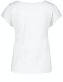 Spring Blossoming Short Sleeve T-Shirt - White