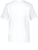 Spring Blossoming Short Sleeve T-Shirt - White