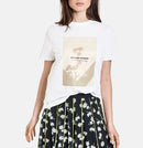 Spring Blossoming Short Sleeve T-Shirt - White