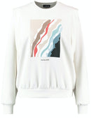 Sunrise Walks Long Sleeve T-Shirt - Off White
