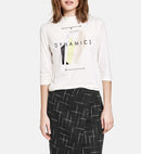 New Dynamics 3/4 Sleeve T-shirt - Off White