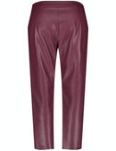 The New Preppy Crop Trouser - Cherry