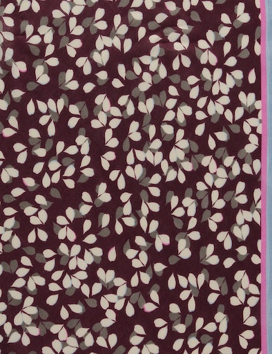 The New Preppy Scarf - Black Cherry