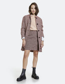 The New Preppy Coat - Black Cherry