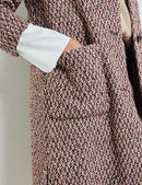 The New Preppy Coat - Black Cherry