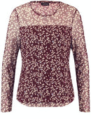 The New Preppy Long Sleeve T-shirt - Taupe Print