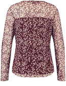 The New Preppy Long Sleeve T-shirt - Taupe Print