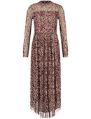 The New Preppy Dress - Taupe Print