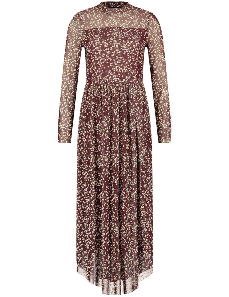 The New Preppy Dress - Taupe Print