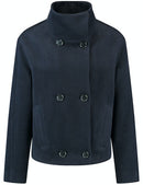 The New Preppy Wool Jacket - Navy