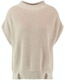 The New Preppy Sleeveless Jumper - Clay Melange