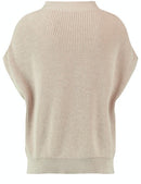 The New Preppy Sleeveless Jumper - Clay Melange