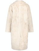 Quilted Coat - Almond