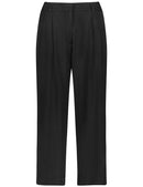 Modern Dress Up Cropped Trouser - Black