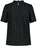 Underneath A Setting Sun Blouse - Black