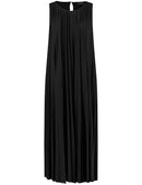 Modern Dress Up Jersey Dress - Black