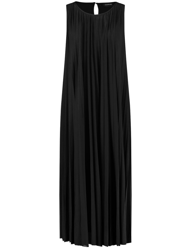 Modern Dress Up Jersey Dress - Black