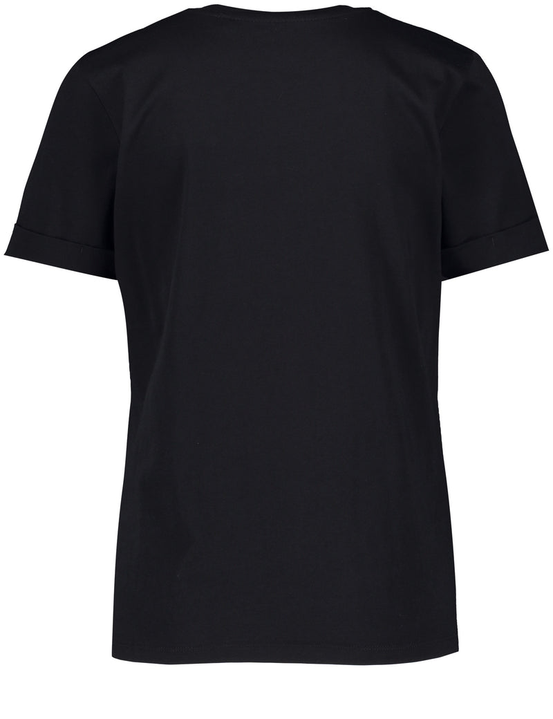 A Glimpse Of Sunshine T-Shirt - Black Pattern