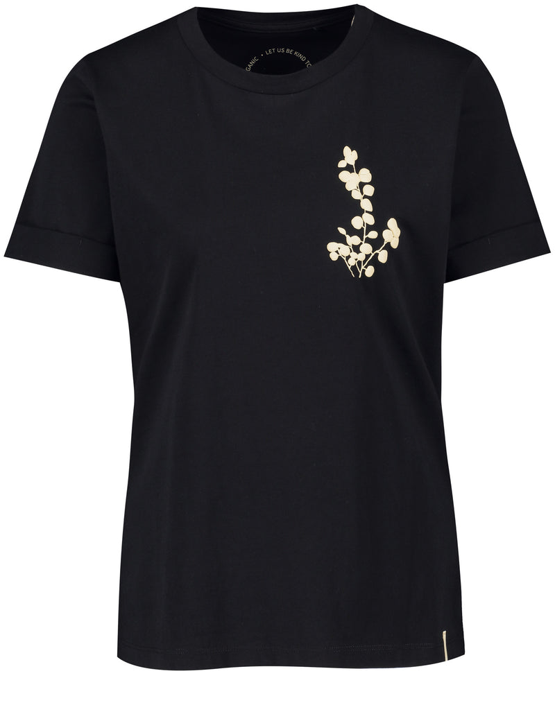 A Glimpse Of Sunshine T-Shirt - Black Pattern