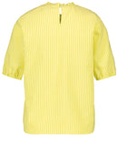 A Glimpse Of Sunshine Blouse - Vibrant Lime