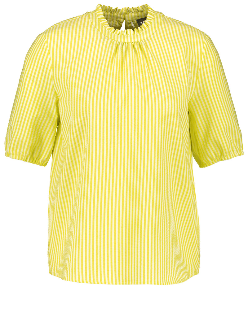 A Glimpse Of Sunshine Blouse - Vibrant Lime