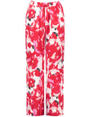 Soft Romance Trouser - Rose Kiss Print