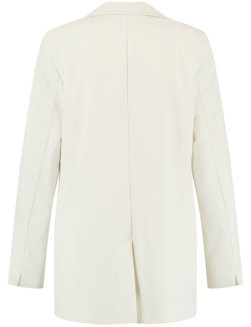 Soft Romance Blazer - Light Cream