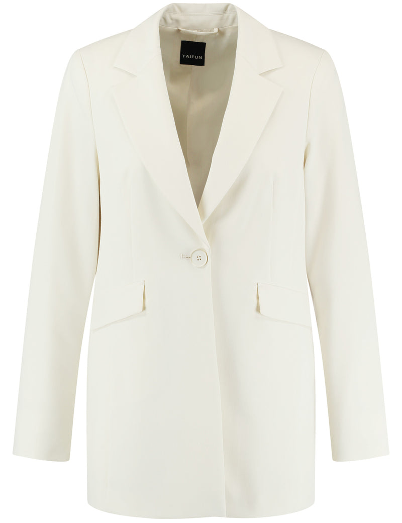 Soft Romance Blazer - Light Cream