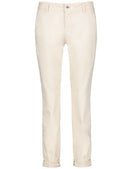 Casino Cropped Trouser - Light Cream