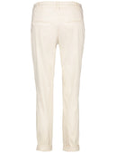 Casino Cropped Trouser - Light Cream