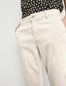 Casino Cropped Trouser - Light Cream