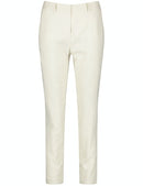 Underneath Setting Sun Crop Trouser - Light Cream Print